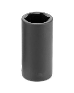 Grey Pneumatic 3/8" Drive x 18mm Semi-Deep Socket