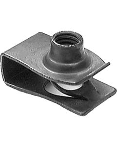 AUVECO 16842 Extruded U-Nut, M6 x 1 mm Screw, Phosphate