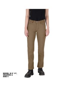 MLWF650K-12R image(0) - Milwaukee Tool Women's Work Pants - Khaki - Size  12