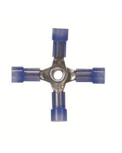 JTT2276H image(0) - The Best Connection 16-14 Nylon 4 Way Connector Bl