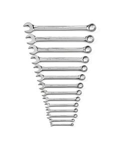 KDT81924 image(1) - GearWrench 14 Piece 6 Point Combination SAE Wrench Set