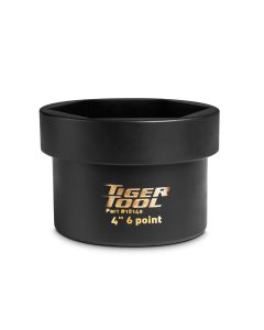 TIG18140 image(1) - Tiger Tool 4" 6 POINT AXLE NUT SOCKET