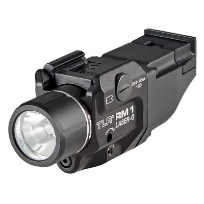 STL69444 image(0) - Streamlight TLR RM 1 Laser G - Light Only - Includes M-LOK Mount, Key Kit and (1) CR123A Lithium Battery - Box - Black
