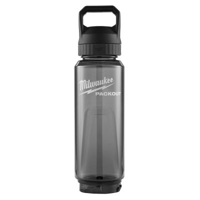 MLW48-22-8372B image(0) - Milwaukee Tool PACKOUT 34oz Bottle with Chug Lid - Black