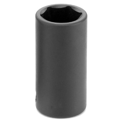 GRE1010MSD image(0) - Grey Pneumatic 3/8" Drive x 10mm Semi-Deep Socket