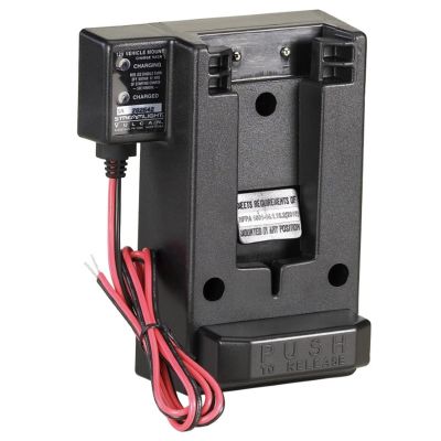 STL44132 image(0) - Streamlight Direct Wire 12V DC Mounting Rack (Vulcan Series) Black