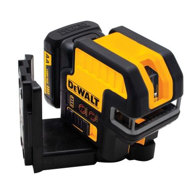 DWTDW0825LR image(1) - DEWALT 12V Max Laser Level, 5 Spot + Cross Line Laser, Red, 165-Foot Range