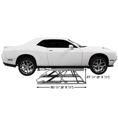 ATEATTD-6PL image(2) - Atlas Automotive Equipment 6PL Open Center Low Rise Scissor Lift 6000 lb. Capacity  (WILL CALL)