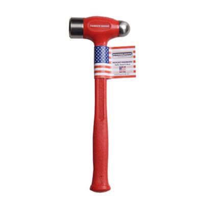 TRUTC47BP image(0) - Trusty Cook Inc. 47 oz Ball Peen Dead Blow Hammer - Model TC47BP - Red