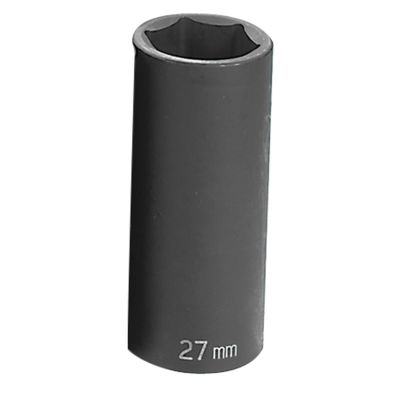 GRE2027MD image(0) - Grey Pneumatic 1/2" Drive x 27mm Deep Socket