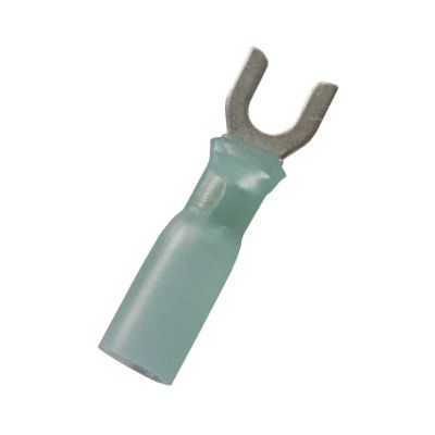 JTT2355J image(1) - The Best Connection 16-14 #10 BLUE CS HEAT SHRINK SPADE 10 PCS