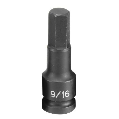 GRE2918F image(1) - Grey Pneumatic 1/2" Drive x 9/16" Hex Driver