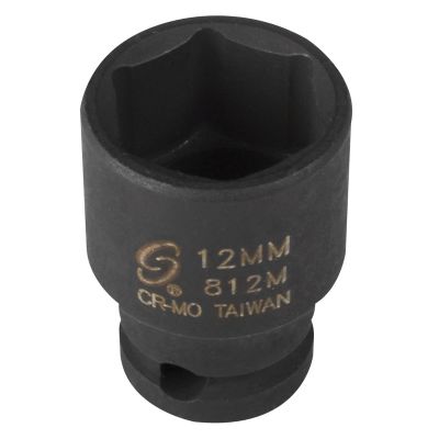 SUN812M image(0) - SUNEX SOC 12MM 1/4D IMP 6PT