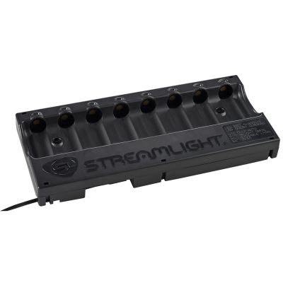 STL20220 image(0) - Streamlight 8-Unit SL-B26 Bank Charger - 12V DC - Black