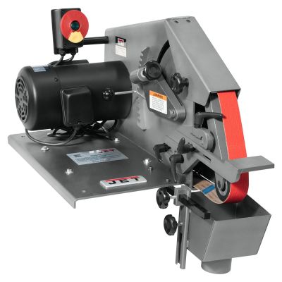JET577400 image(0) - Jet Tools SWG-272 - 2 x 72 Square Wheel Belt Grinder 115V 1 Phase