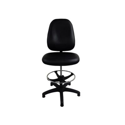 LDS1010927 image(0) - ShopSol Workbench Chair w/ vinyl seat and backrest