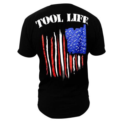 VIMTLAFTS-2XL image(0) - VIM Tools TOOL LIFE AMERICAN FLAG T-SHIRT, 2 EXTRA LARGE