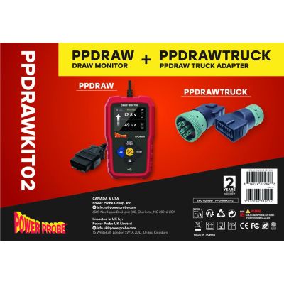 PPRPPDRAWKIT02 image(0) - Power Probe POWER PROBE PPDRAW + Truck J1939 Adapter