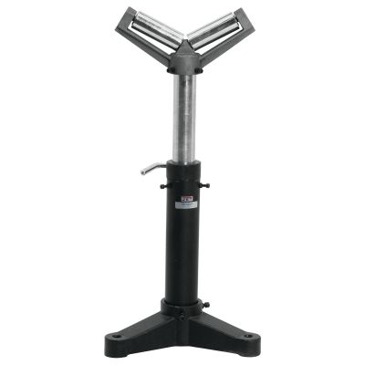 JET414122 image(0) - Jet Tools V-Roller Material Support Stand