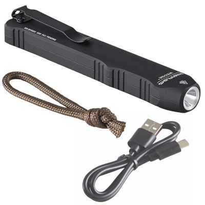 STL88810 image(0) - Streamlight Wedge - Includes USB-C Cord and Lanyard - Black