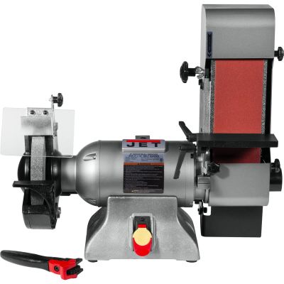JET578436 image(0) - Jet Tools IBGB-436 Combination 8" Industrial Grinder with 4"x 36" Belt Sander