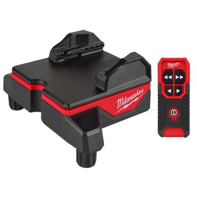 MLW48-35-1314 image(0) - Milwaukee Tool Wireless Laser Alignment Base with Remote