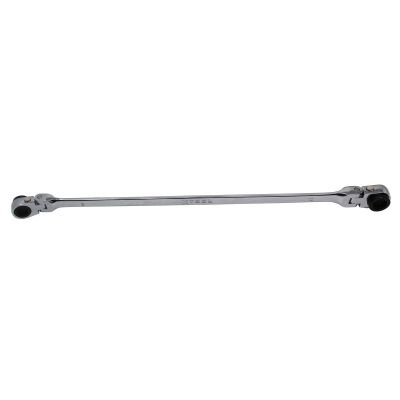 KTIXDDB8X10 image(0) - K Tool International Wrench 8mm x 10mm Metric Ratcheting Reversible Double Box Universal Spline 90 Tooth