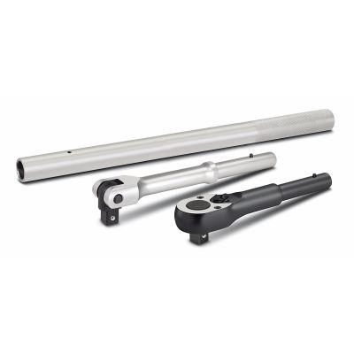 TIT64143 image(0) - Titan Titan Bar-X&trade; 3pc. 3/4-in. Drive Interchangeable Ratchet and Breaker Bar  Set